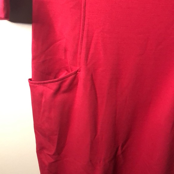 J McLaughlin red midi dress - Picture 2 of 6